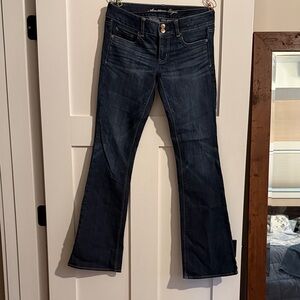 American Eagle Outfitters Dark Blue Flare Jeans